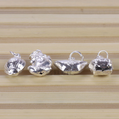 【恒生珠宝DIY99足银编织配件 辟邪聚财 貔貅吊坠 手链配件 银饰品】价格,厂家,图片,其他工艺品原料、辅料、配件,上海市金山区枫泾镇恒生珠宝行-